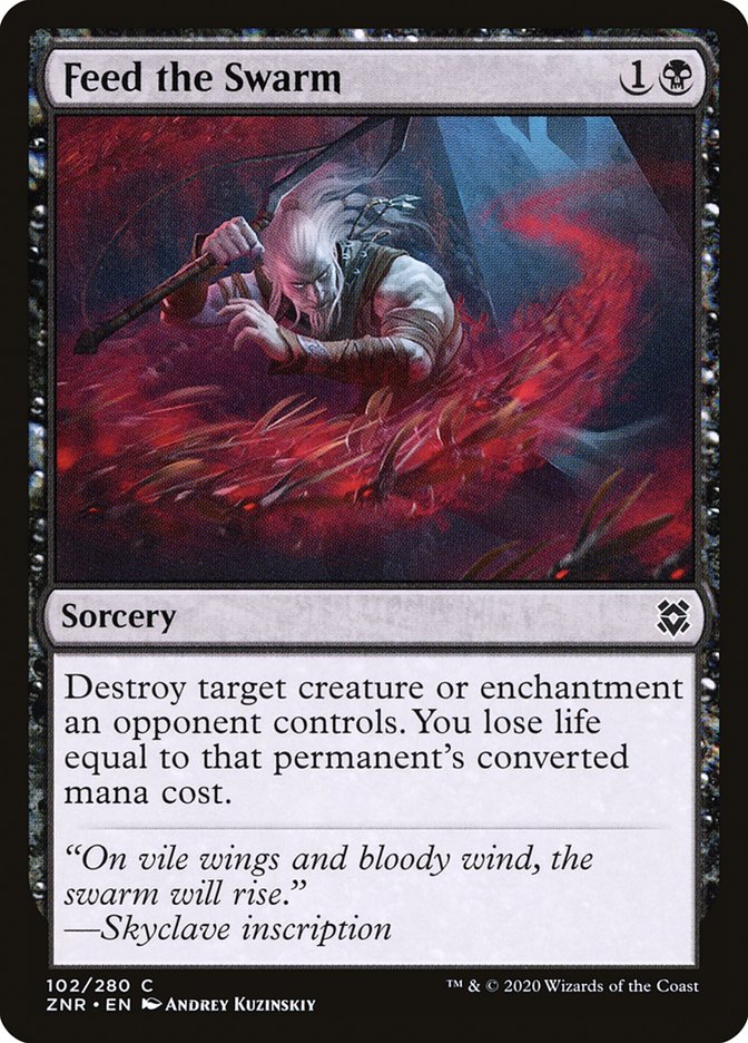 Feed the Swarm [Zendikar Rising] | Game Haven TX