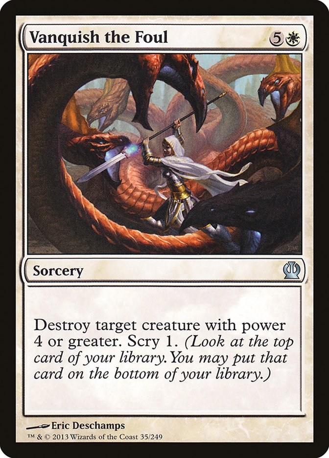 Vanquish the Foul [Theros] | Game Haven TX