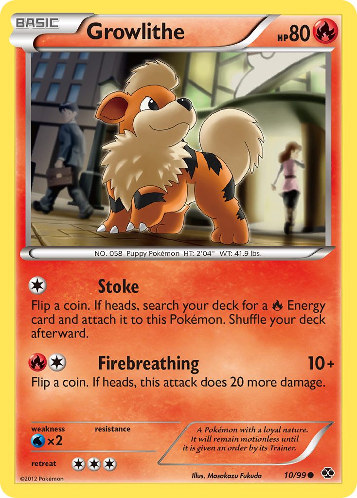 Growlithe (10/99) [Black & White: Next Destinies] | Game Haven TX