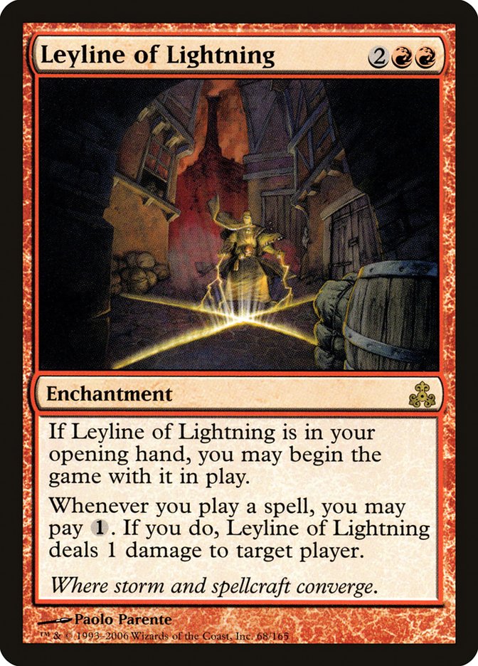 Leyline of Lightning [Guildpact] | Game Haven TX