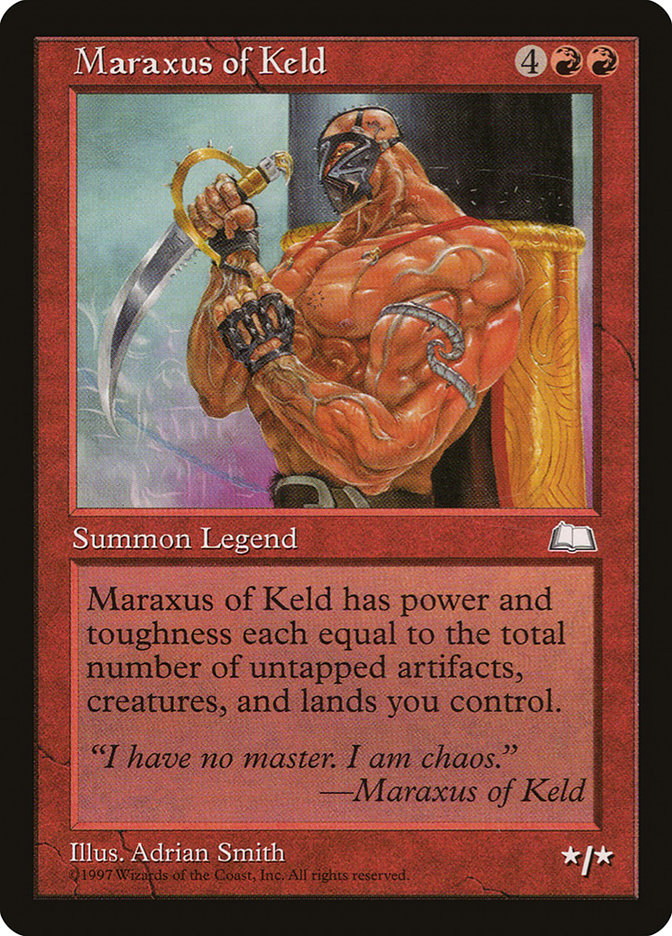 Maraxus of Keld [Weatherlight] | Game Haven TX