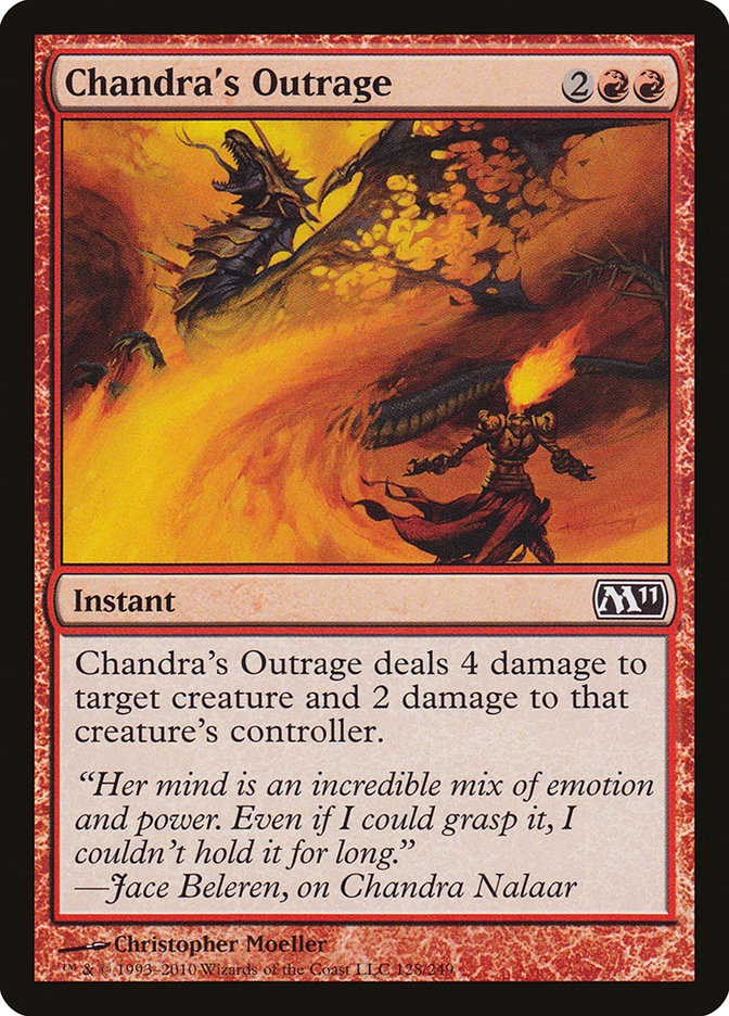 Chandra's Outrage [Magic 2011] | Game Haven TX