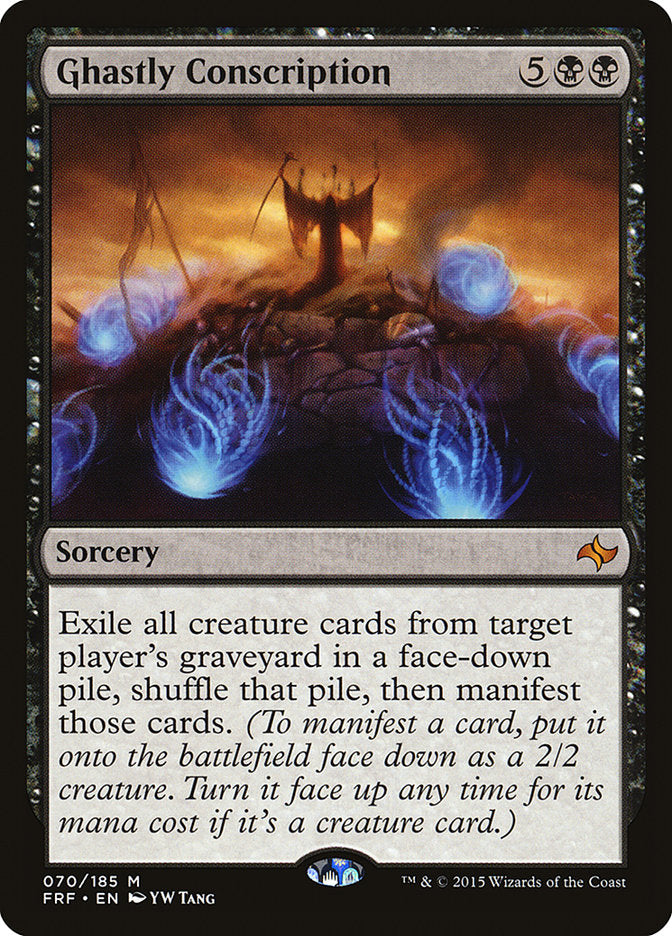 Ghastly Conscription [Fate Reforged] | Game Haven TX