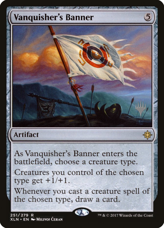 Vanquisher's Banner [Ixalan Promos] | Game Haven TX