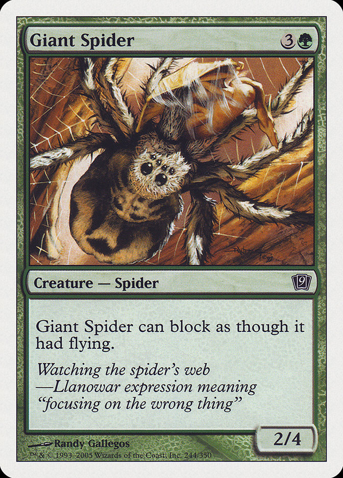 Giant Spider [Ninth Edition] | Game Haven TX