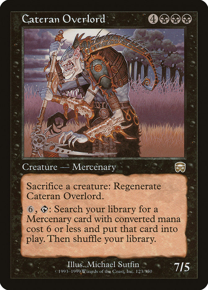 Cateran Overlord [Mercadian Masques] | Game Haven TX