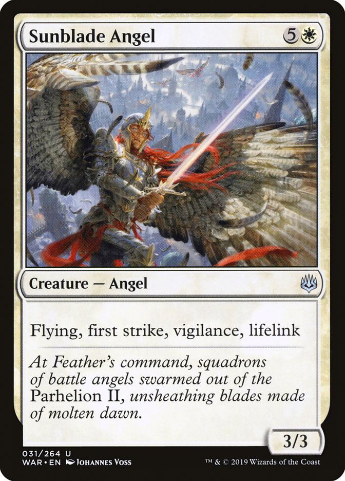 Sunblade Angel [War of the Spark] | Game Haven TX