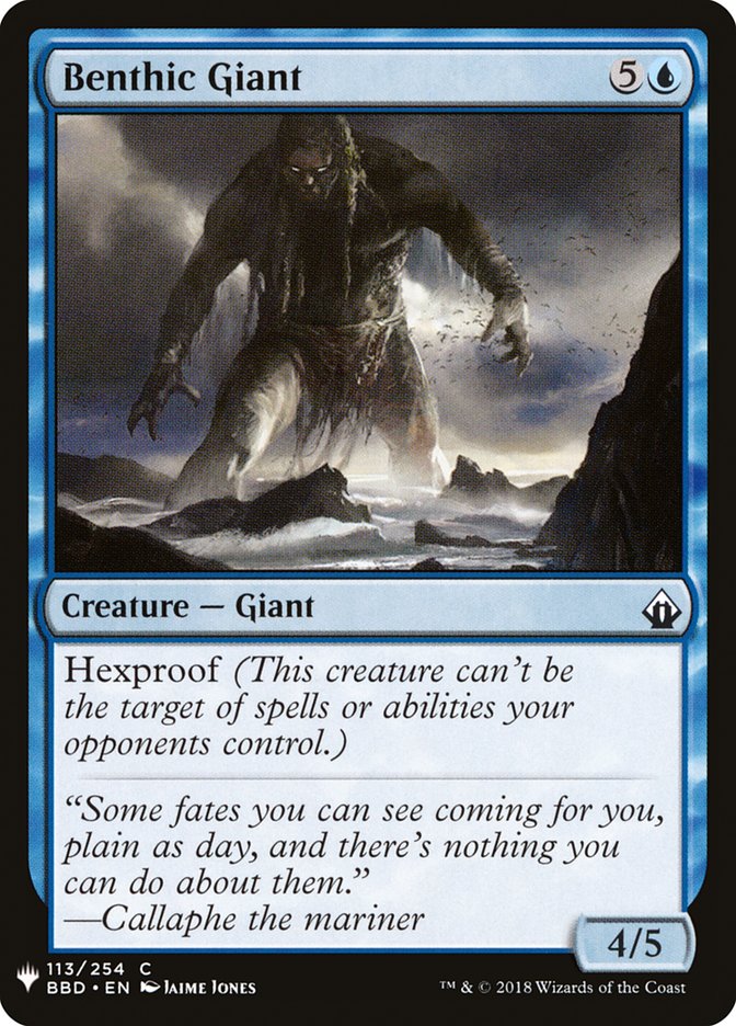 Benthic Giant [Mystery Booster] | Game Haven TX