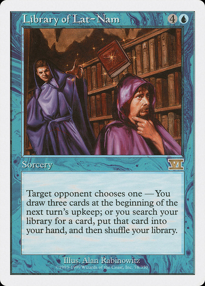 Library of Lat-Nam [Classic Sixth Edition] | Game Haven TX
