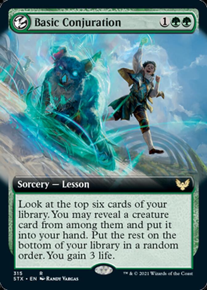Basic Conjuration (Extended) [Strixhaven: School of Mages] | Game Haven TX