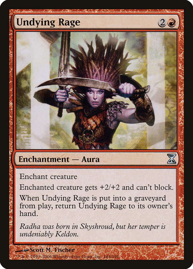 Undying Rage [Time Spiral] | Game Haven TX