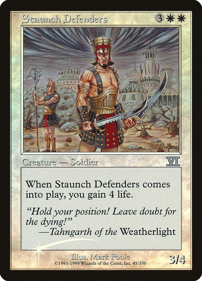 Staunch Defenders [Friday Night Magic 2000] | Game Haven TX