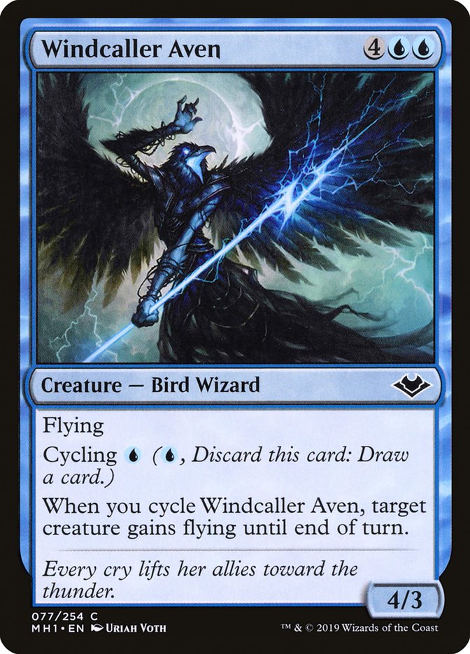 Windcaller Aven [Modern Horizons] | Game Haven TX
