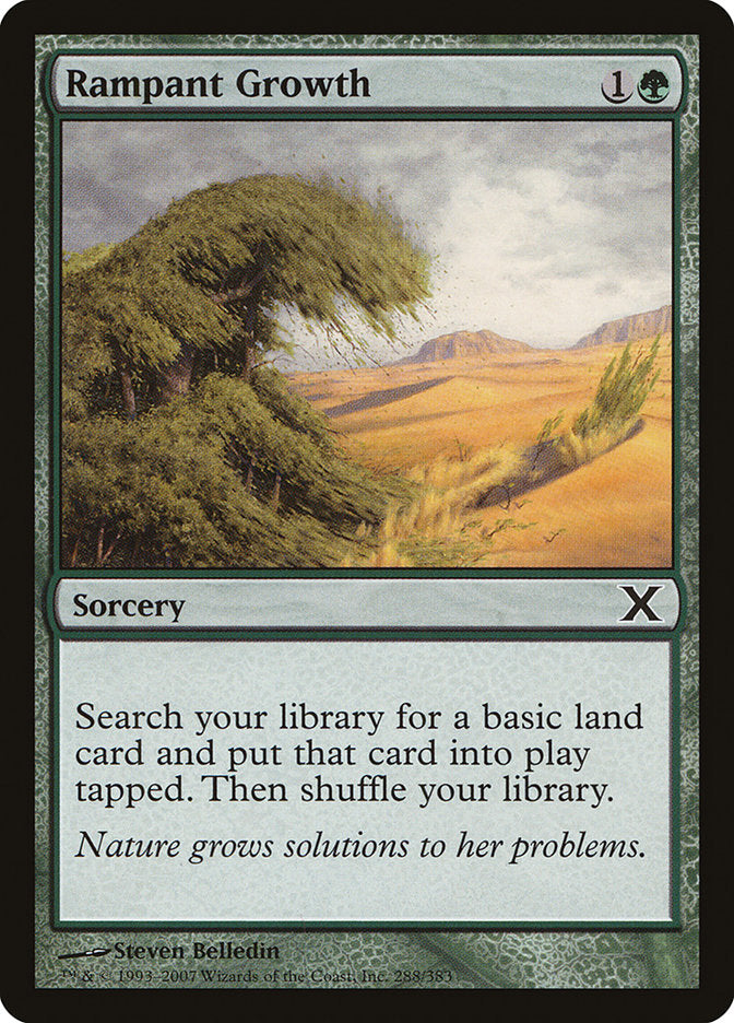 Rampant Growth [Tenth Edition] | Game Haven TX