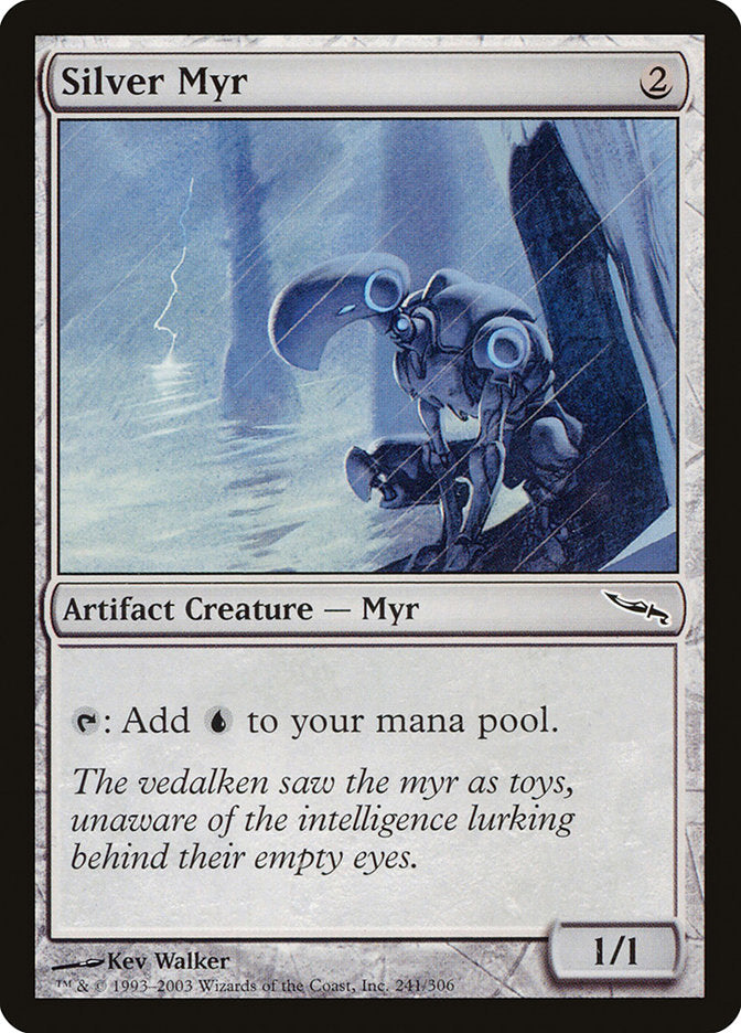 Silver Myr [Mirrodin] | Game Haven TX