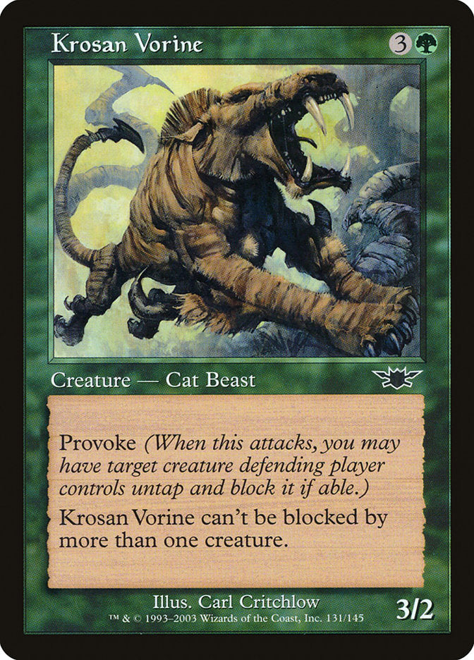 Krosan Vorine [Legions] | Game Haven TX