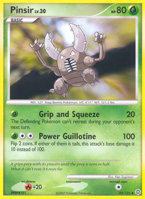 Pinsir (59/132) [Diamond & Pearl: Secret Wonders] | Game Haven TX