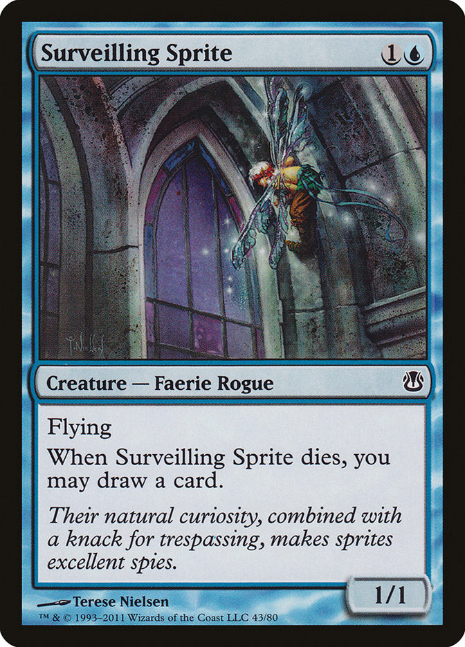 Surveilling Sprite [Duel Decks: Ajani vs. Nicol Bolas] | Game Haven TX