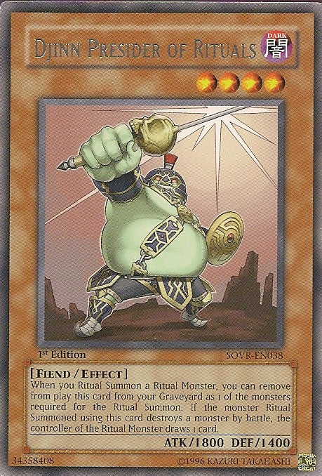Djinn Presider of Rituals [SOVR-EN038] Rare | Game Haven TX