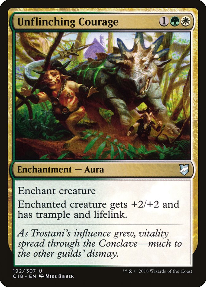 Unflinching Courage [Commander 2018] | Game Haven TX