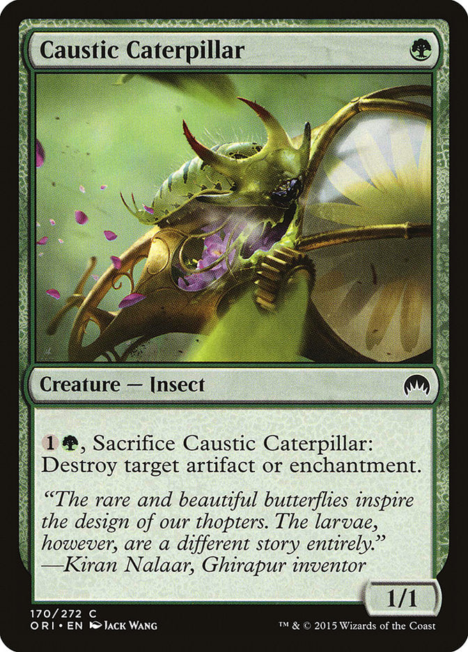Caustic Caterpillar [Magic Origins] | Game Haven TX