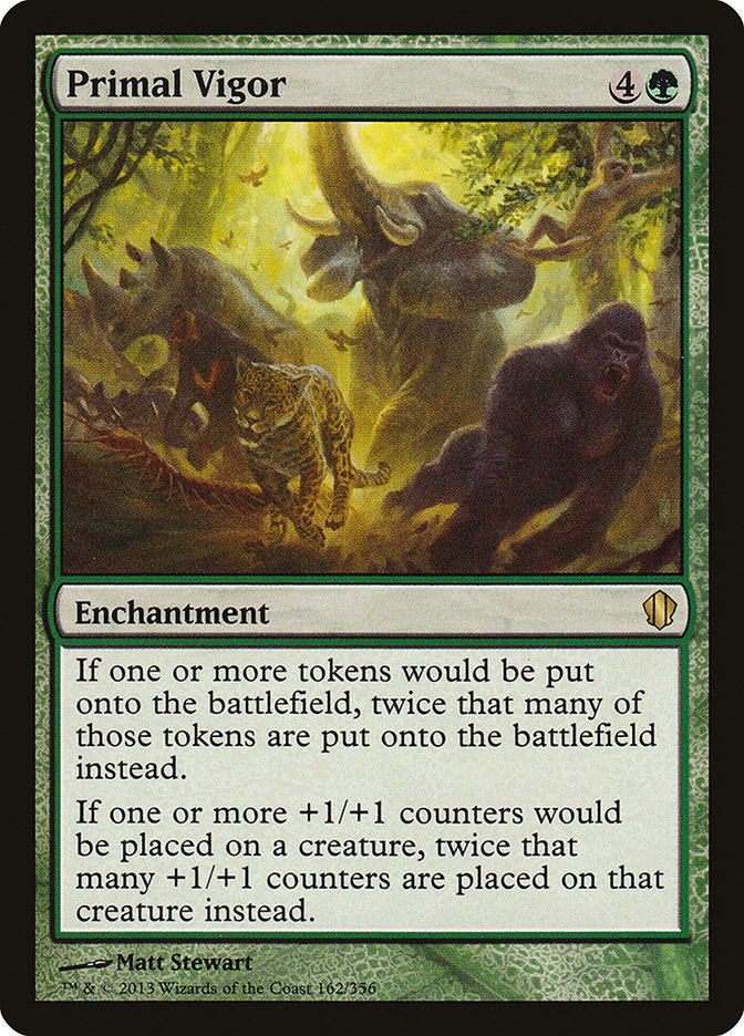 Primal Vigor [Commander 2013] | Game Haven TX