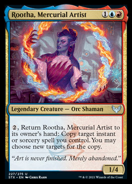 Rootha, Mercurial Artist [Strixhaven: School of Mages] | Game Haven TX