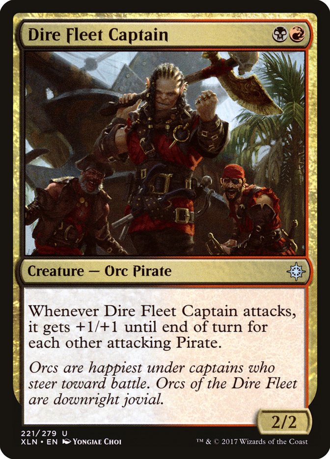 Dire Fleet Captain [Ixalan] | Game Haven TX