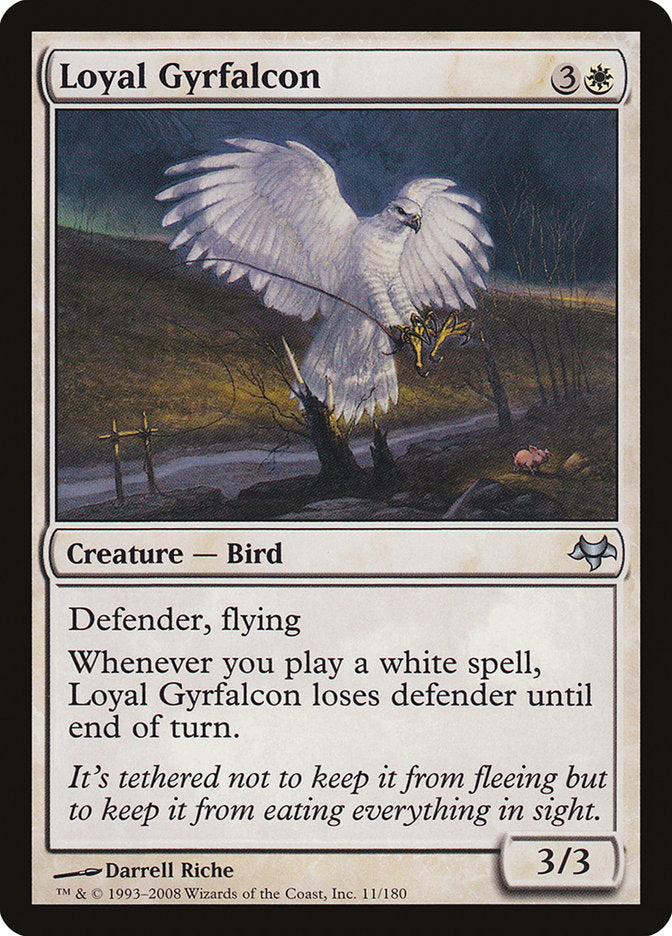 Loyal Gyrfalcon [Eventide] | Game Haven TX