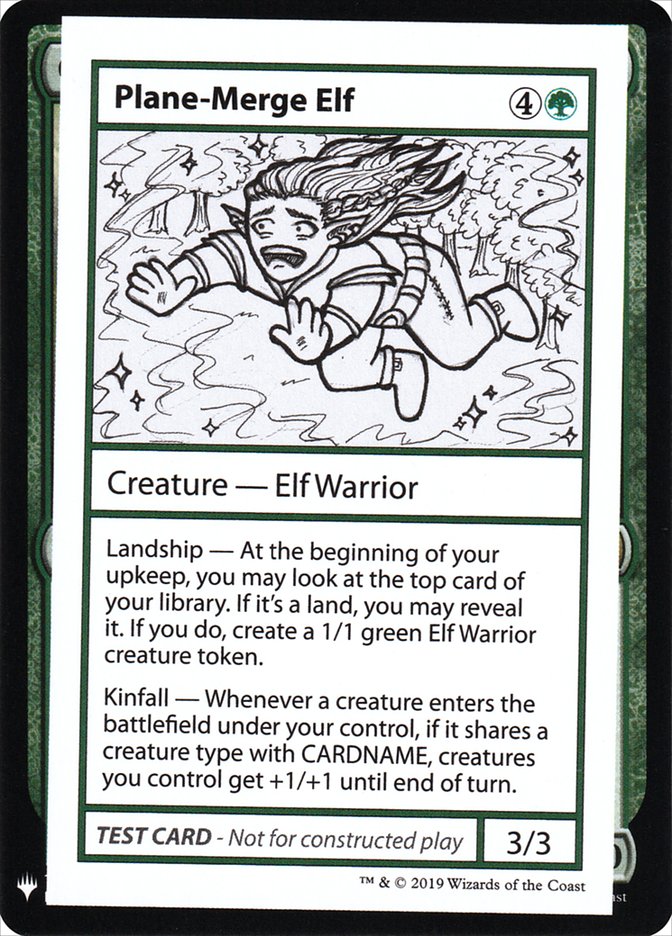 Plane-Merge Elf [Mystery Booster Playtest Cards] | Game Haven TX