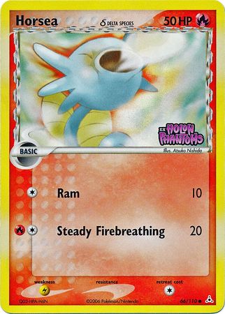 Horsea (66/110) (Delta Species) (Stamped) [EX: Holon Phantoms] | Game Haven TX