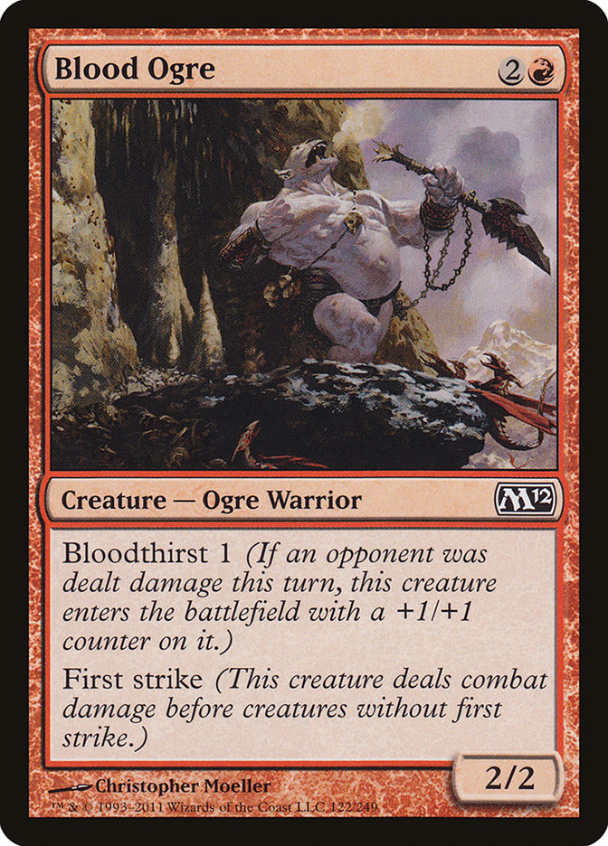 Blood Ogre [Magic 2012] | Game Haven TX
