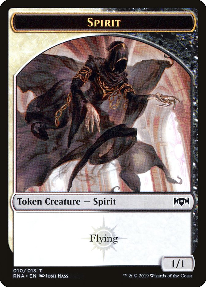 Spirit [Ravnica Allegiance Tokens] | Game Haven TX