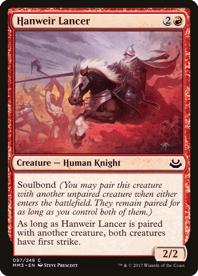 Hanweir Lancer [Modern Masters 2017] | Game Haven TX