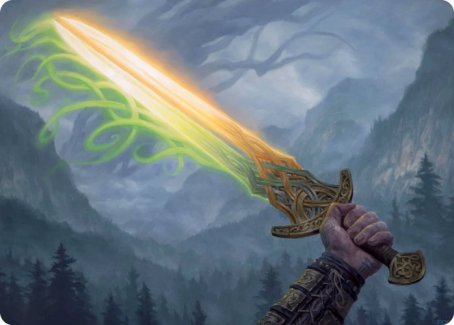 Sword of Hearth and Home Art Card [Modern Horizons 2 Art Series] | Game Haven TX