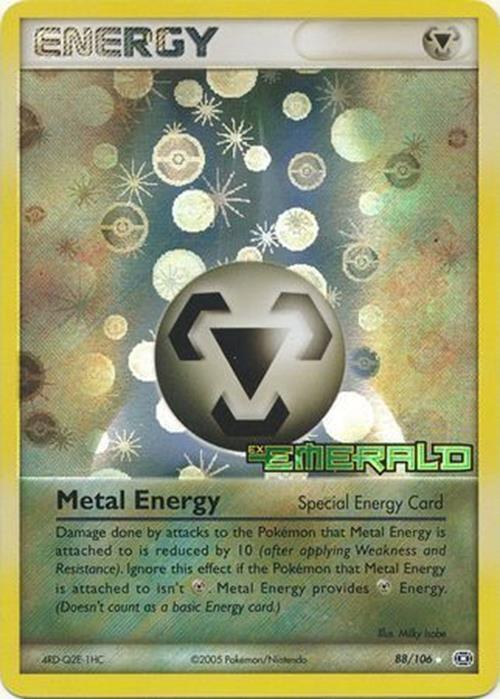 Metal Energy (88/106) (Stamped) [EX: Emerald] | Game Haven TX