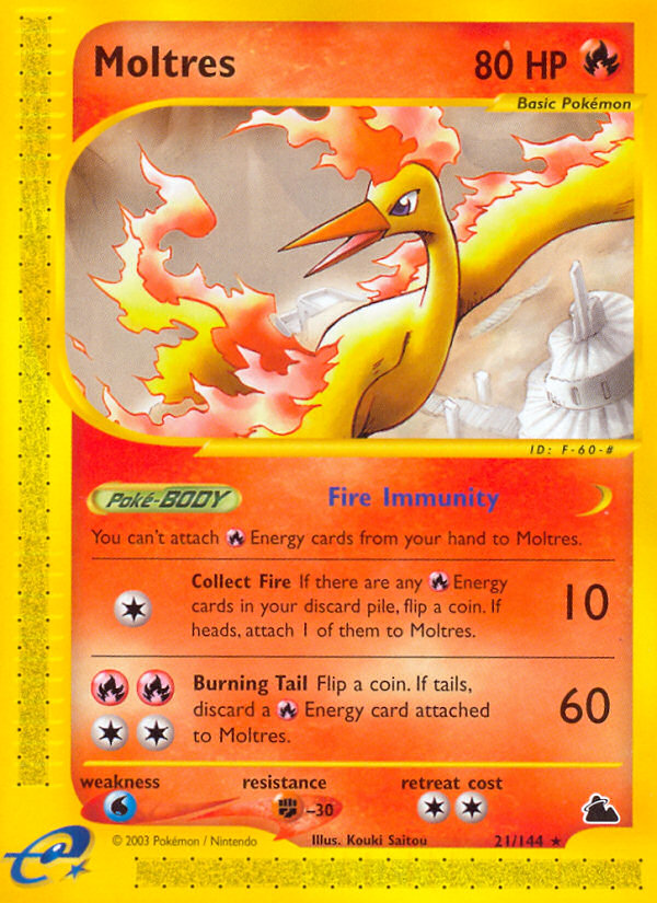 Moltres (21/144) [Skyridge] | Game Haven TX