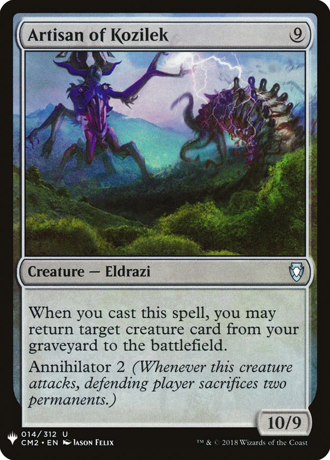 Artisan of Kozilek [Mystery Booster] | Game Haven TX
