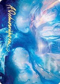 The World Tree Art Card (Gold-Stamped Signature) [Kaldheim: Art Series] | Game Haven TX