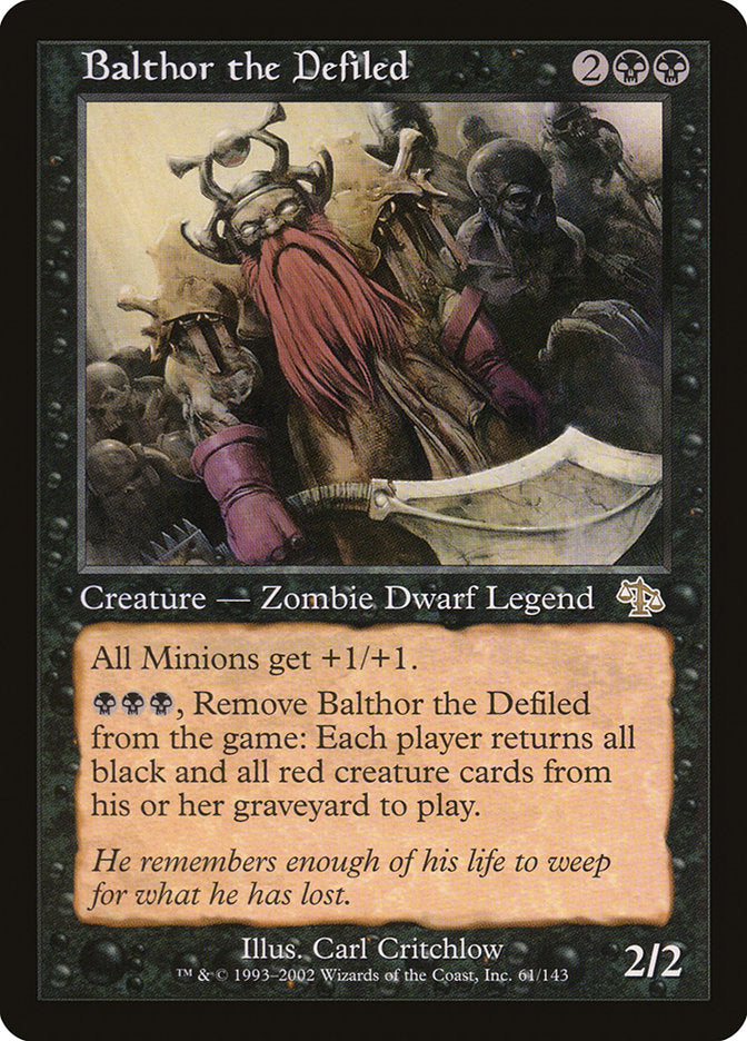 Balthor the Defiled [Judgment] | Game Haven TX