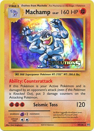 Machamp (59/108) (XY Evolutions Prerelease) [XY: Black Star Promos] | Game Haven TX