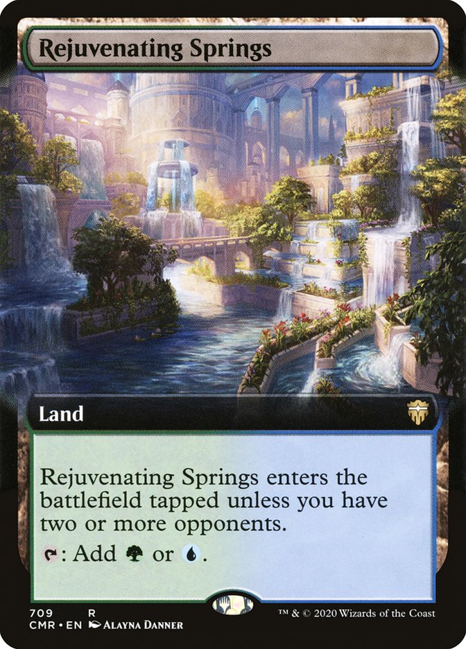 Rejuvenating Springs (Extended) [Commander Legends] | Game Haven TX