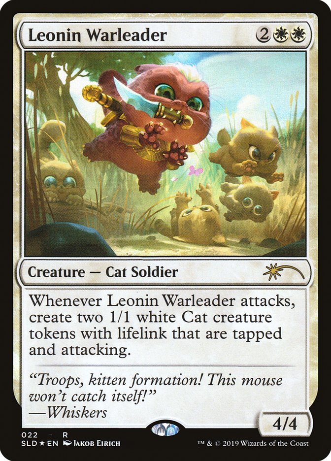 Leonin Warleader [Secret Lair Drop] | Game Haven TX