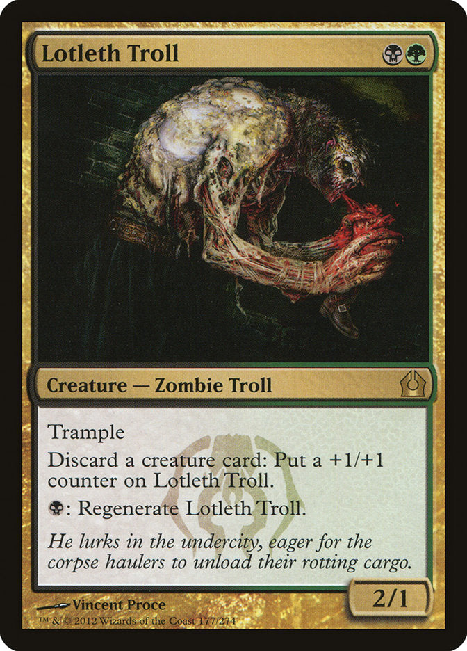 Lotleth Troll [Return to Ravnica] | Game Haven TX