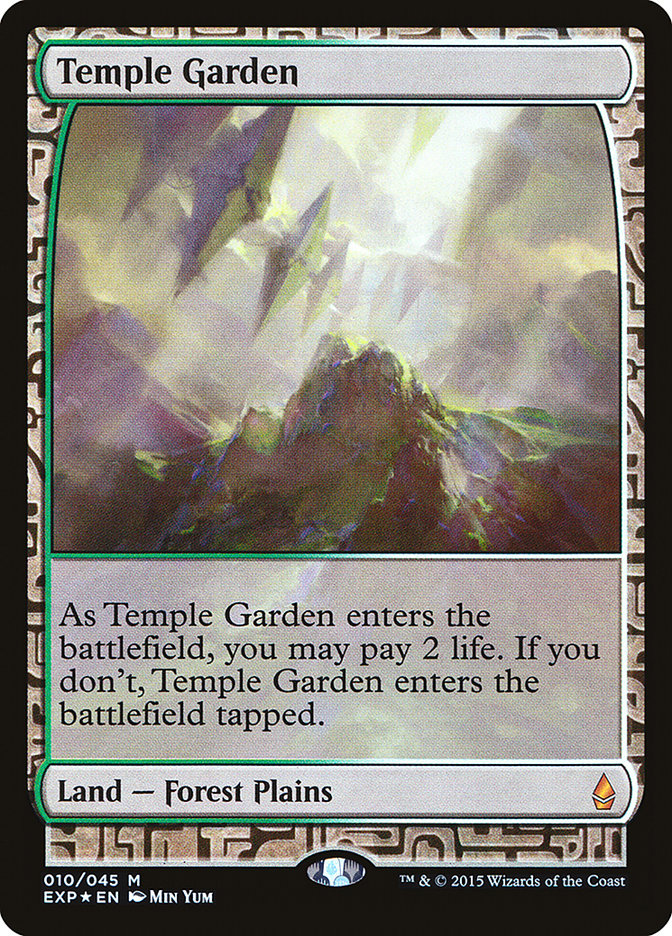 Temple Garden [Zendikar Expeditions] | Game Haven TX