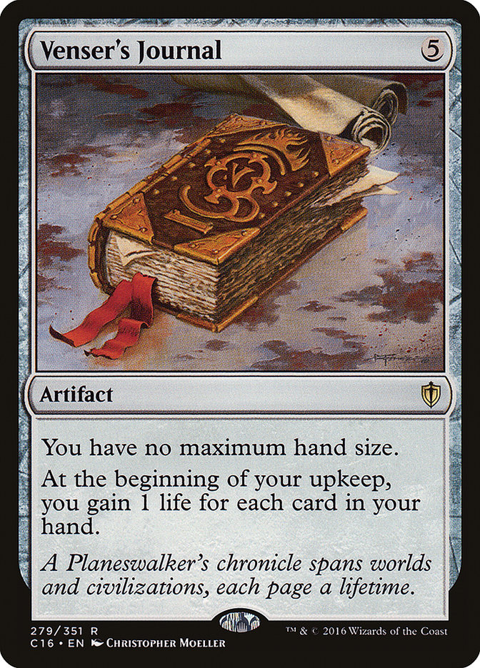 Venser's Journal [Commander 2016] | Game Haven TX