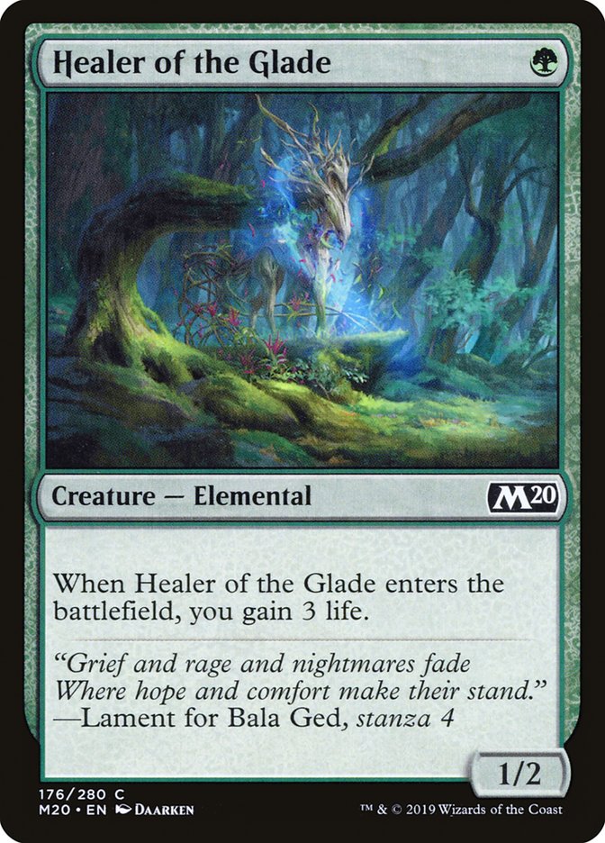 Healer of the Glade [Core Set 2020] | Game Haven TX