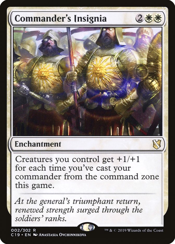 Commander's Insignia [Commander 2019] | Game Haven TX