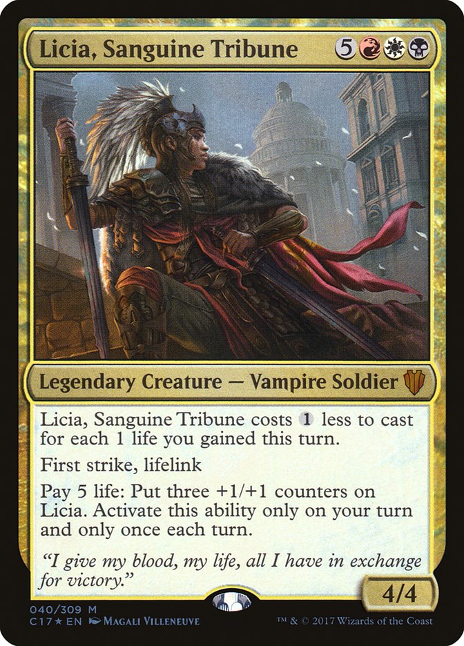 Licia, Sanguine Tribune [Commander 2017] | Game Haven TX
