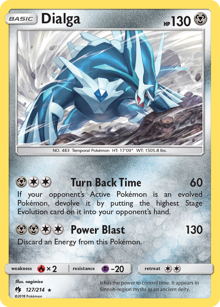 Dialga (127/214) [Sun & Moon: Lost Thunder] | Game Haven TX